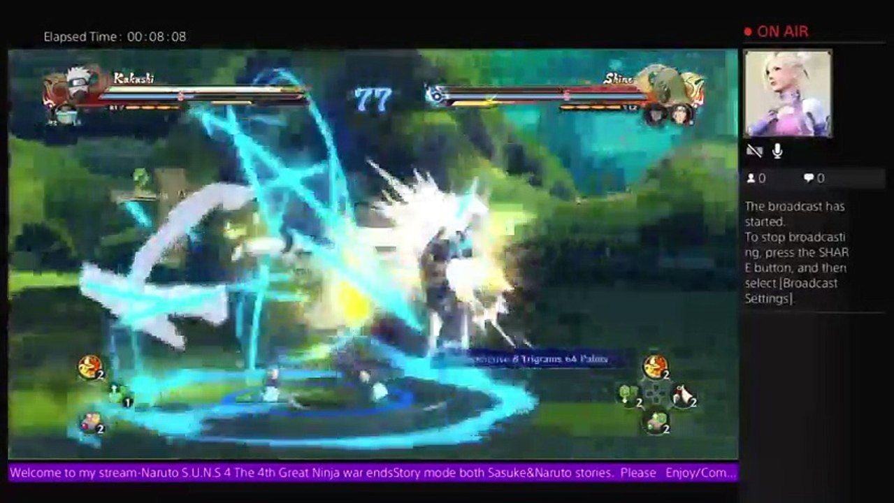 Naruto Shippuden Ultimate Ninja Storm 4 Live PS...