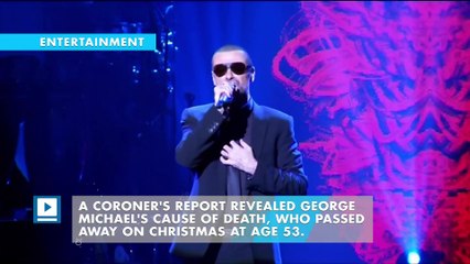 Coroner reveals George Michael's actual cause of death