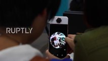 China- World's first VR smartphone showcased at the China Hi-Tech Fair in Shenzhen