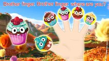 Mega Cake Pop crying for Ice Cream finger family nursery rhymes | Cake Pop Ice cream Funny