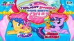 MLP My Little Pony Friendship is Magic Twilight Sparkle Gave Birth Twins Caring Game For L