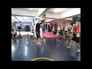 Alistair vs Edgardo - part 2 - Single Stick Sparring - February 11 - 2010