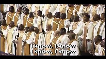 Something About The Name Jesus James Rose w/ FBCG Male Chorus