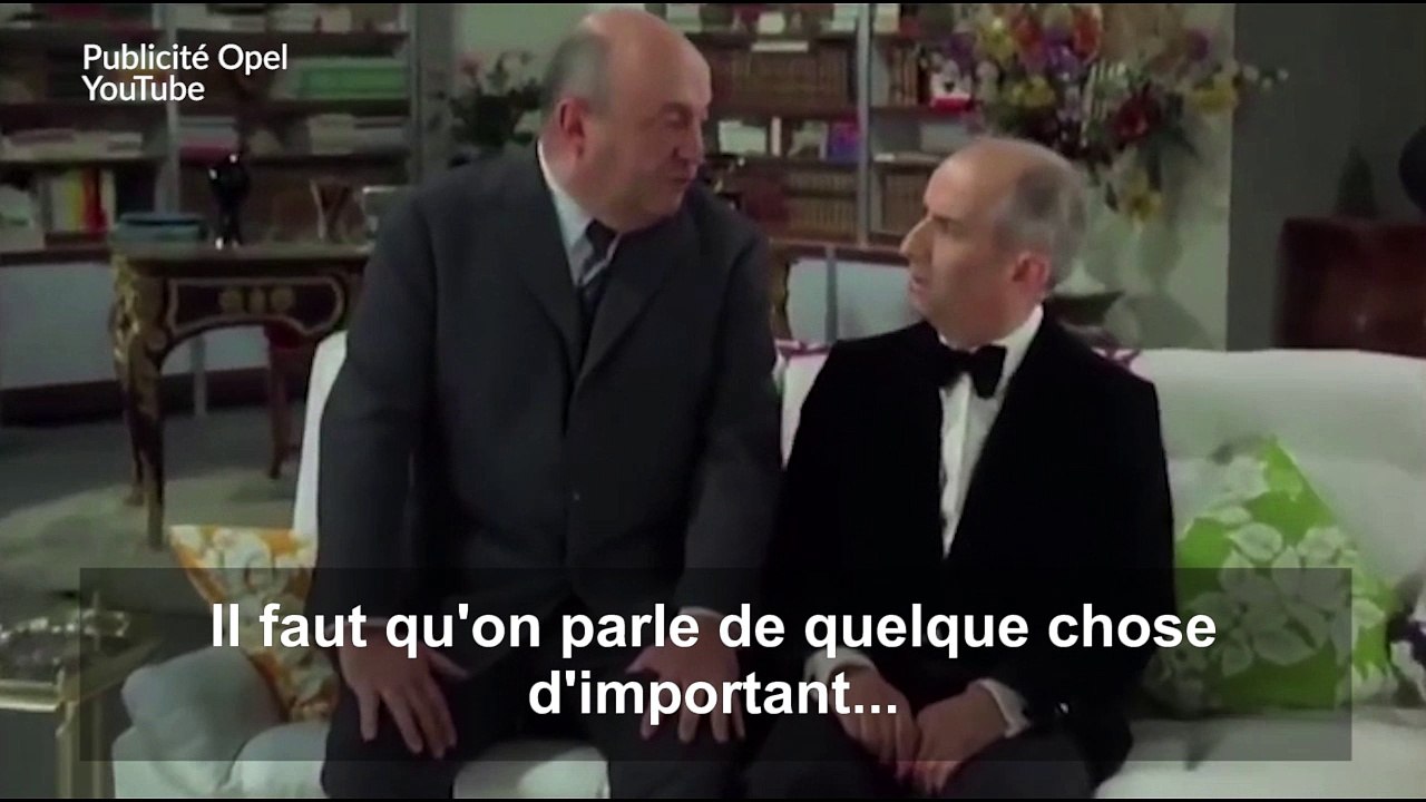 Louis de Funès et Bernard Blier annoncent le rachat d'Opel aux Allemands