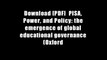 Download [PDF]  PISA, Power, and Policy: the emergence of global educational governance (Oxford