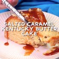 Salted Caramel Kentucky Butter Cake
