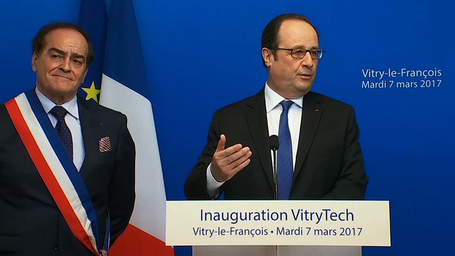 Discours à l'occasion de l'inauguration de la Vitrytech et de la médiathèque François MITTERRAND