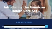 US - Republicans unveil new bill to replace Obamacare