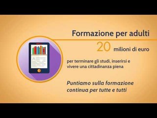 PON 2014 2020   Formazione per adulti