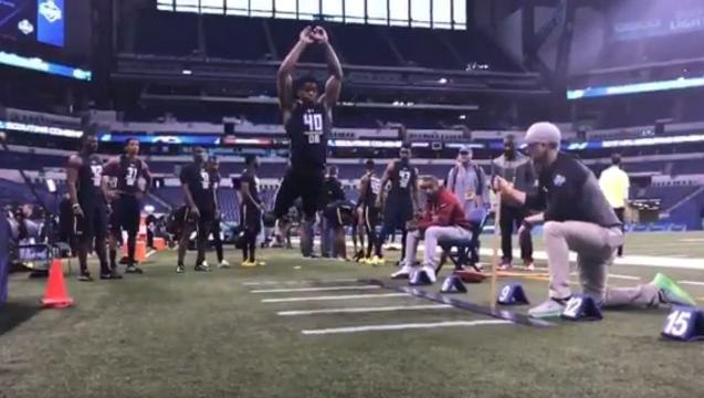 Best numbers from the 2017 NFL combine