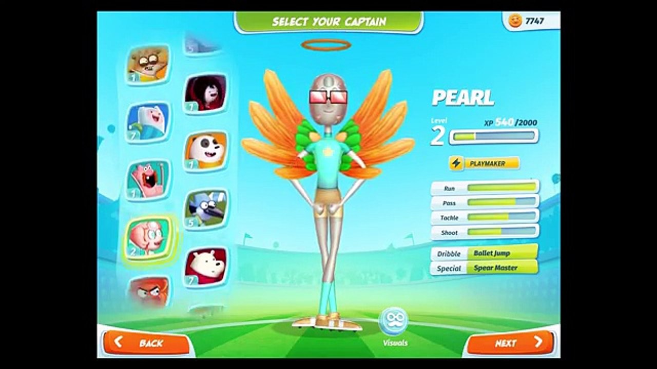 Cartoon Network Superstar Soccer Goal - Panda Bear vs Ice Bear - iOS / Android