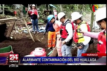 Denuncian que río Huallaga está contaminado con residuos farmacéuticos