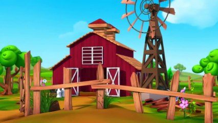 Farmer in the Dell  - 3D Animation English Nursery Rhymes for children with lyrics