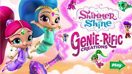 Shimmer and Shine | ‘Genie-rific Creations Dress Up Game | Nick Jr.