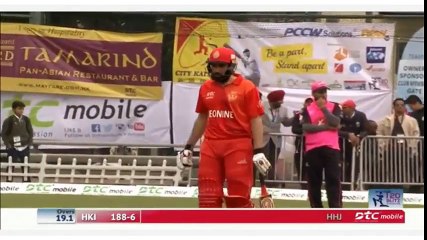 Misbah Ul Haq 6 6 6 6 4 In Last Over Hong Kong T20 Blitz