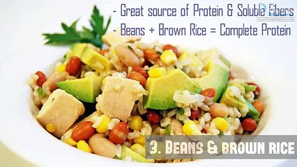 10 vegetarian or shakahari foods, protein for bodybuilding, Hindi, India, Fitness Rockers - YouTube