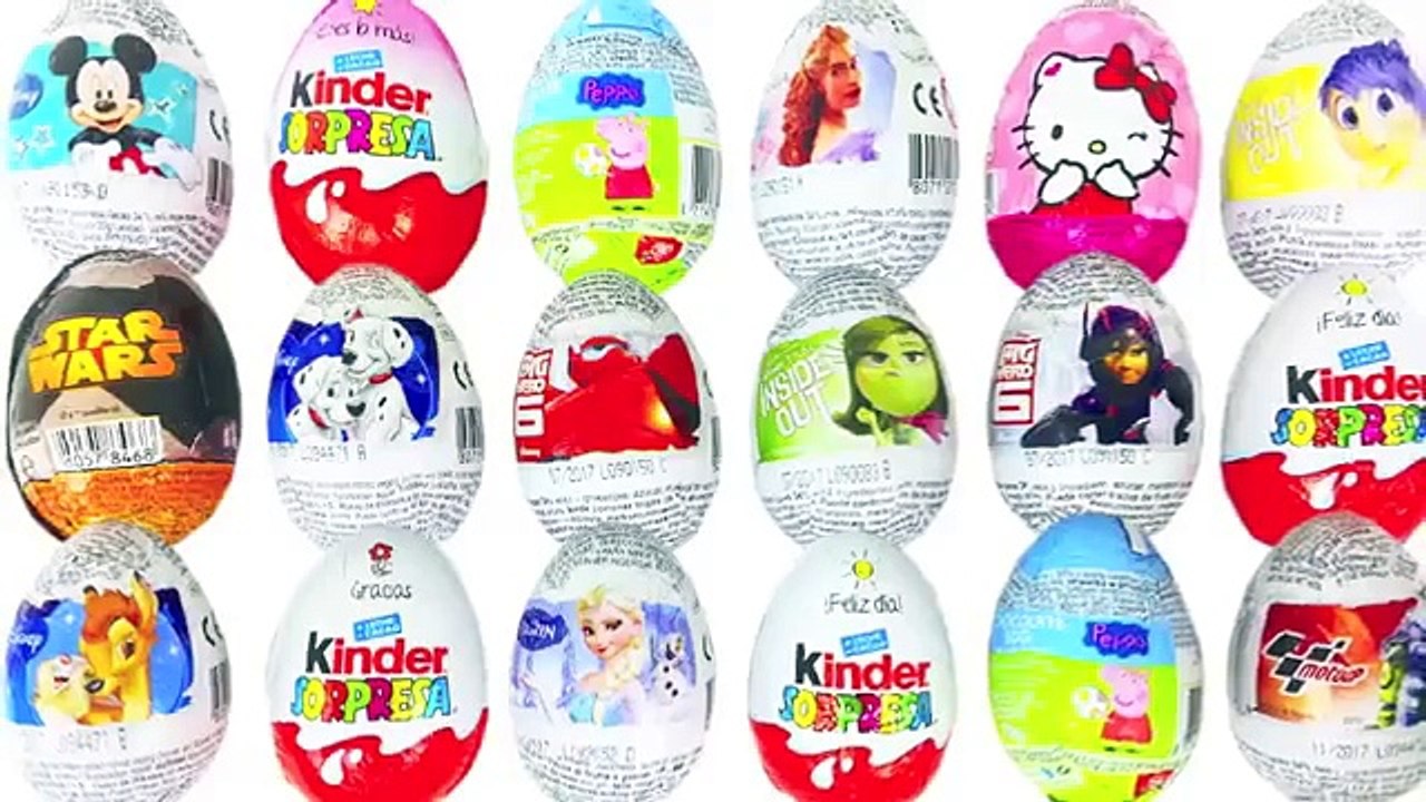 Paw Patrol Mickey Mouse Cinderella Inside Out Binnenstebuiten Verrassings Ei Surprise Eggs