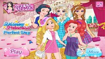 Frozen Elsa Anna Ariel Rapunzel Cinderella Bffs Secrets - Disney Princess Dress Up Game fo