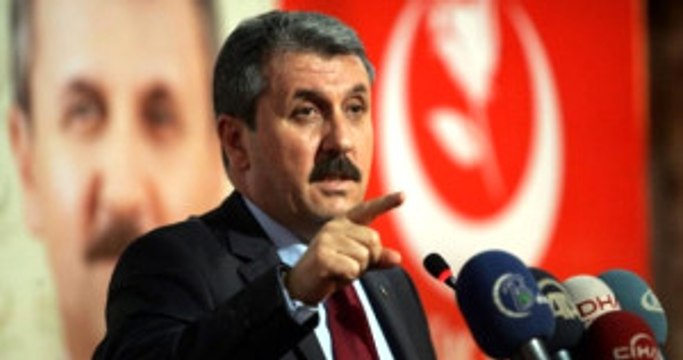 Mustafa Destici BBP'nin Hayır Oyu Kullanacağı Yönündeki Haberleri Yalanladı