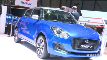 Download Video: Suzuki Swift : moins jolie, plus pratique - Salon de Genève 2017