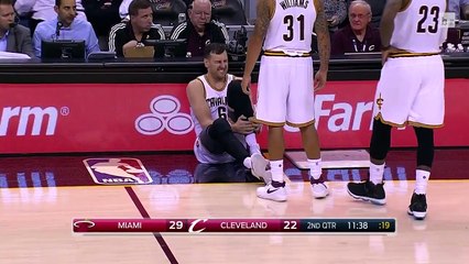 Well That Was Fast Andrew Bogut Breaks His Leg Two Minutes Into His Debut With The Cleveland Cavaliers!  New Video