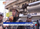 العبادي يتفقد الوحدات العراقية المقاتلة في الموصل