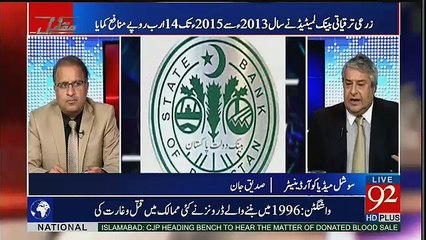 Maishat Doob Gai, Bank Kaha Say Munafa Kama Raha Hai.. Amir Mateen