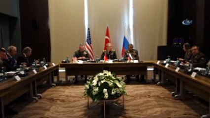 Genelkurmay Başkanı Orgeneral Akar, ABD'li ve Rus Mevkidaşlarıyla Görüştü