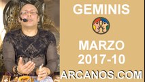 GEMINIS MARZO 2017-5 al 11 Mar 2017-Amor Solteros Parejas Dinero Trabajo-ARCANOS.COM