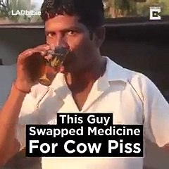 What Indian Man Trying To Dinking Viral Video