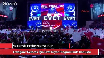 Erdoğan: Anladın mı Sayın Kılıçdaroğlu?