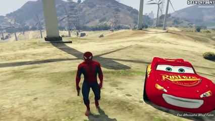 Örümcek Adam ve Süper Şimşek Aile Arabası Testinde (Çizgi Film Tadında - Türkçe Dublaj)