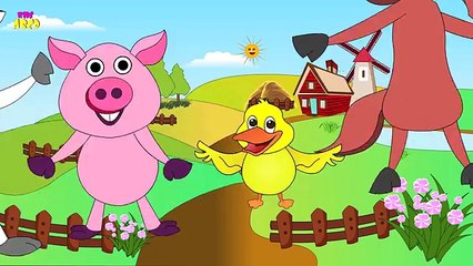 Old MacDonald Had A Farm - 3D Animation English Nursery Rhymes & Songs for children