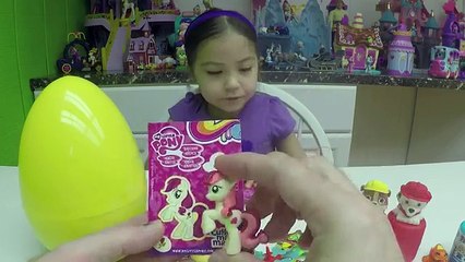 Descargar video: 10+ TOY SURPRISE EGGS + BAGS PawPatrol Big Egg Surprise Frozen Toys Fashems + Kinder Surprise Eggs