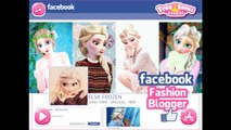 Elsa Facebook Fashion Blogger - Disney Princess Elsa Frozen Dress Up Game For Girls