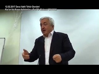 Kur'an'da kıssalar laf olsun diye anlatılmaz, ders almak gerekir!