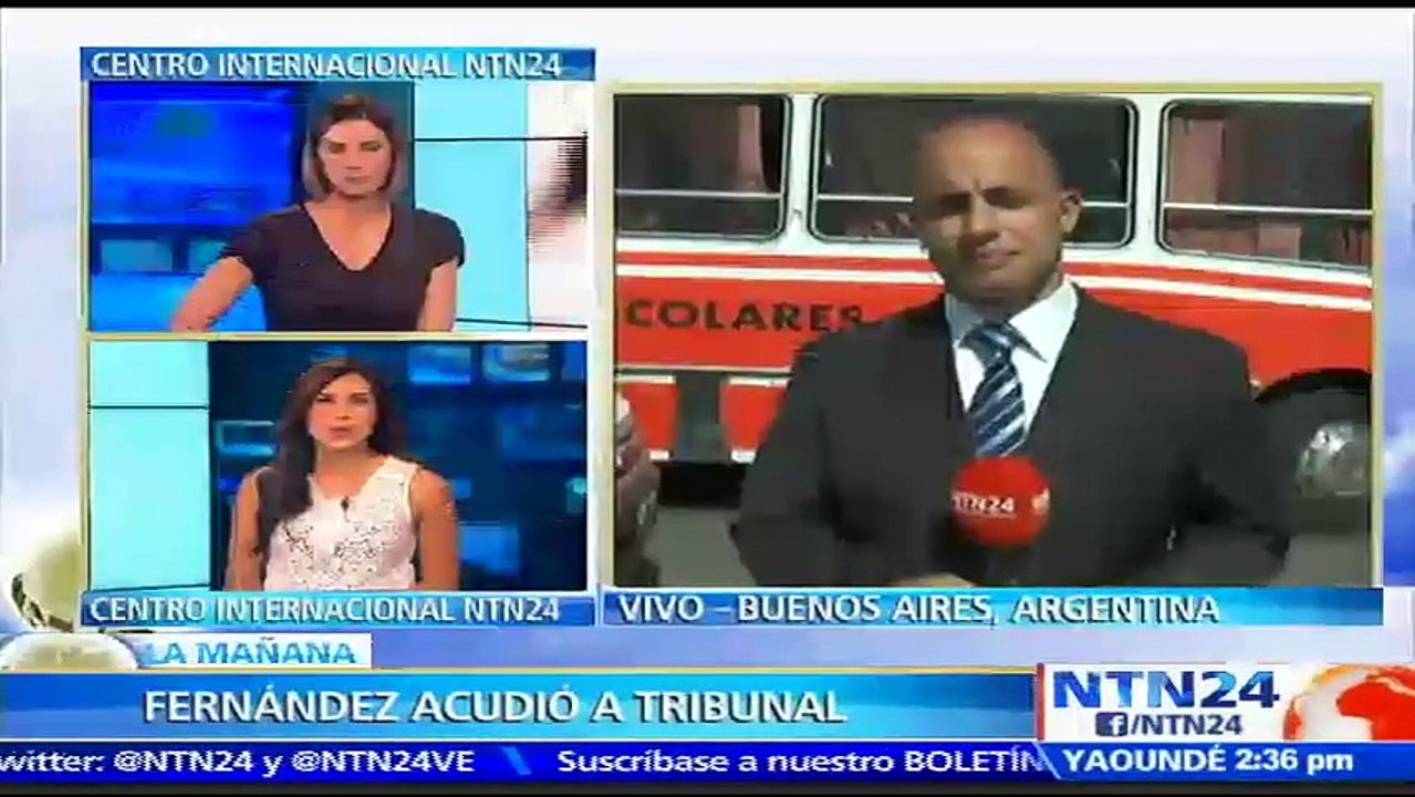 Cristina Fernández se presentó ante el Tribunal y entregó un escrito al juez de la causa