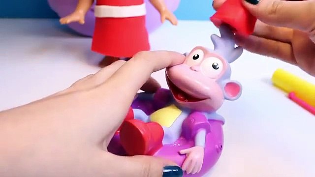 Играть doh Дора исследователь рюкзак Дора и сапоги Рождество Дора Ла Exploradora Мочила Ботас