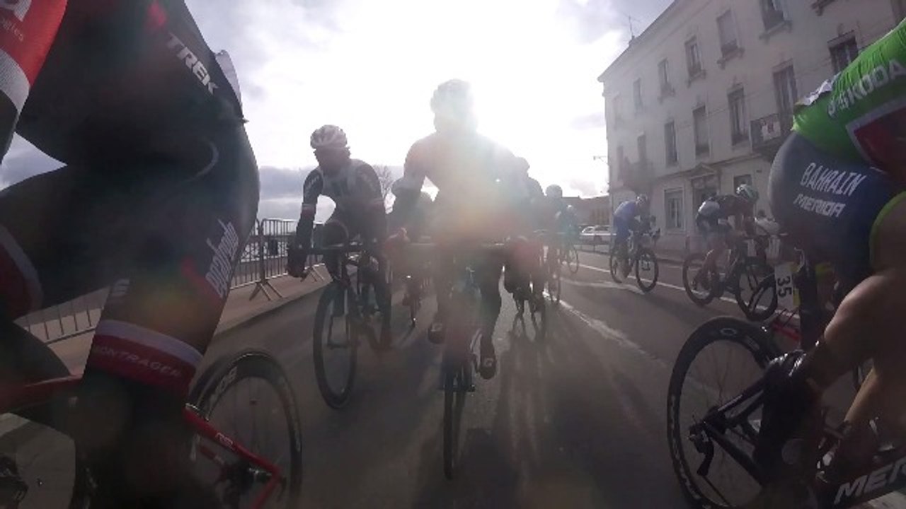 GoPro Onboard camera / Caméra embarquée GoPro - Étape 3 - Paris-Nice 2017