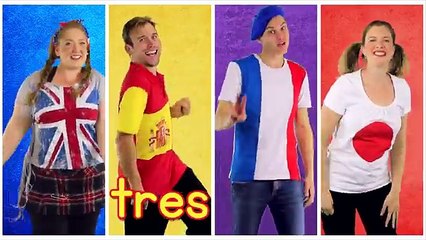 Counting to 10 Song in Four Languages! Kids Learn to Count 1 to 10. Numbers So_low.mp4