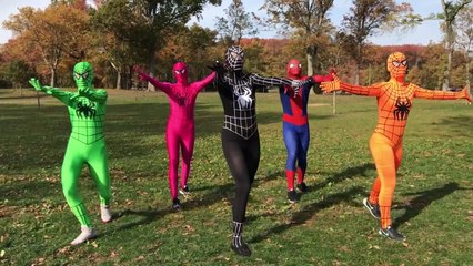 Spiderman Funny Finger Family Song | SuperHero Emi TV | SuperHeroes finger family rhymes c