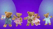 Teddy Bear Crying Crashed Truck Finger Family Nursery Rhymes - Daddy Finger Song