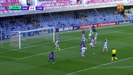 [HIGHLIGHTS] YOUTH LEAGUE: FC Barcelona – Porto (2-1)