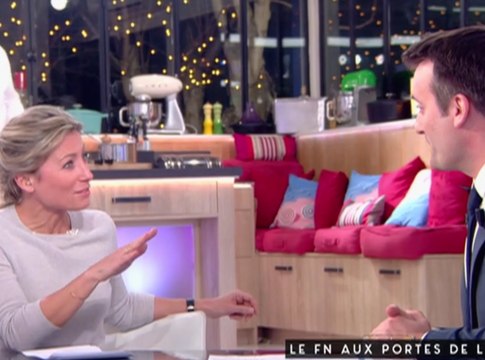 C à vous : Echange super tendu entre Anne-Sophie Lapix et Florian Philippot