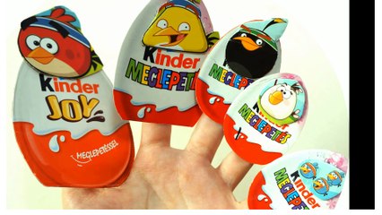 Super Funny Angry Birds Finger Family Surprise Egg Song for children  Nursery Rhymes collection
