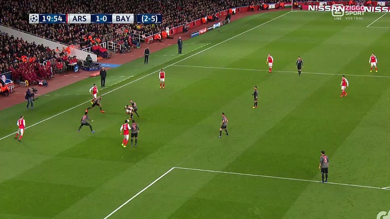 Theo Walcott Goal HD - Arsenal 1 vs FC Bayern Munchen 0 - UEFA CHampions League - 07/04/2017