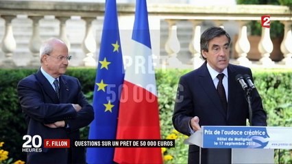 François Fillon : il n'aurait pas déclaré un prêt de 50 000 euros selon le Canard enchaîné