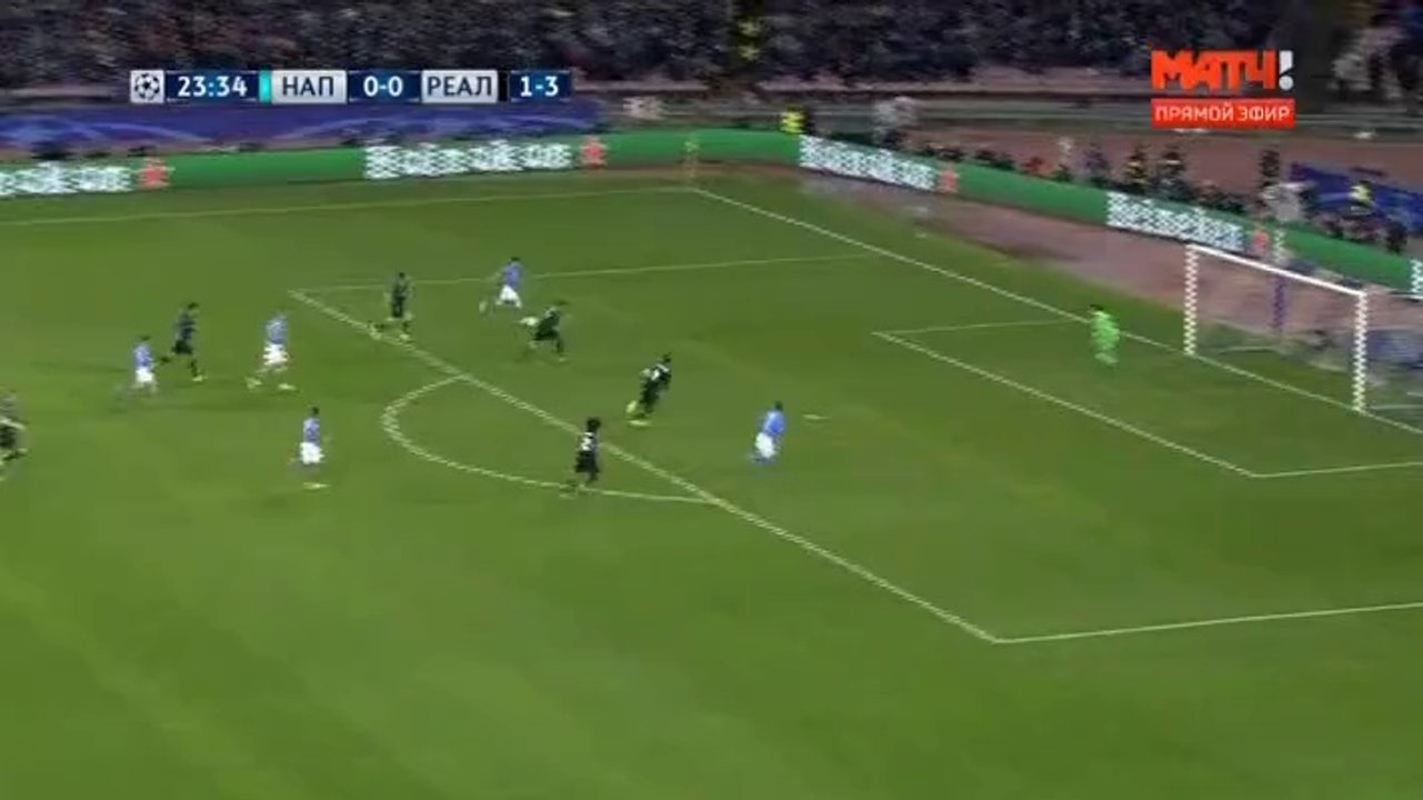 Dries Mertens Goal HD - Napoli 1-0 Real Madrid - 07.03.2017 HD
