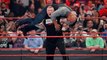Brock Lesnar Attack Goldberg & Hit F5 - WWE Raw 6 March 2017