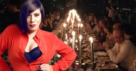 Işın Karaca'ya 44 Mumla Özel Doğum Günü Sürprizi